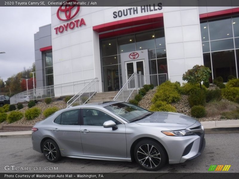 Celestial Silver Metallic / Ash 2020 Toyota Camry SE