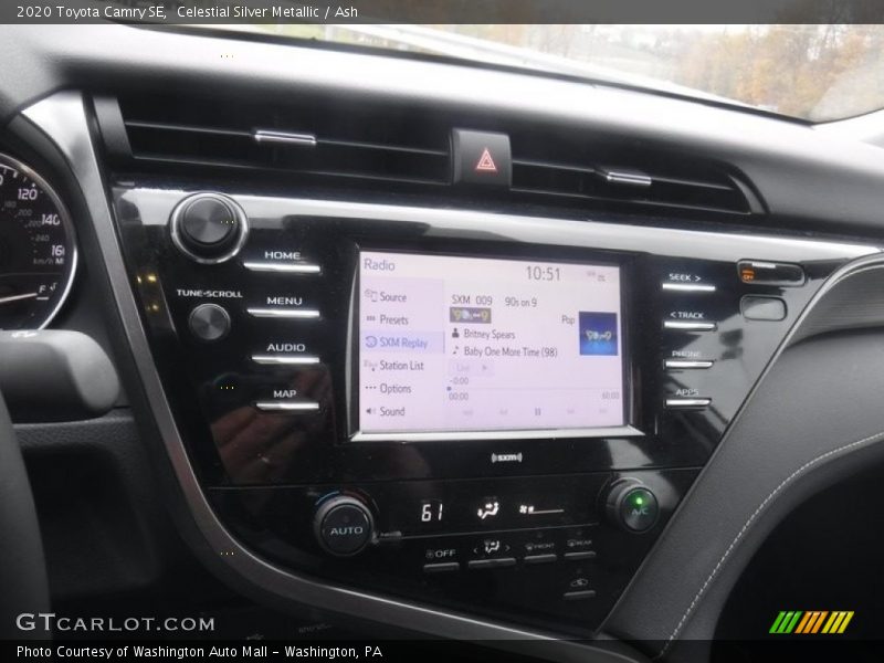 Celestial Silver Metallic / Ash 2020 Toyota Camry SE