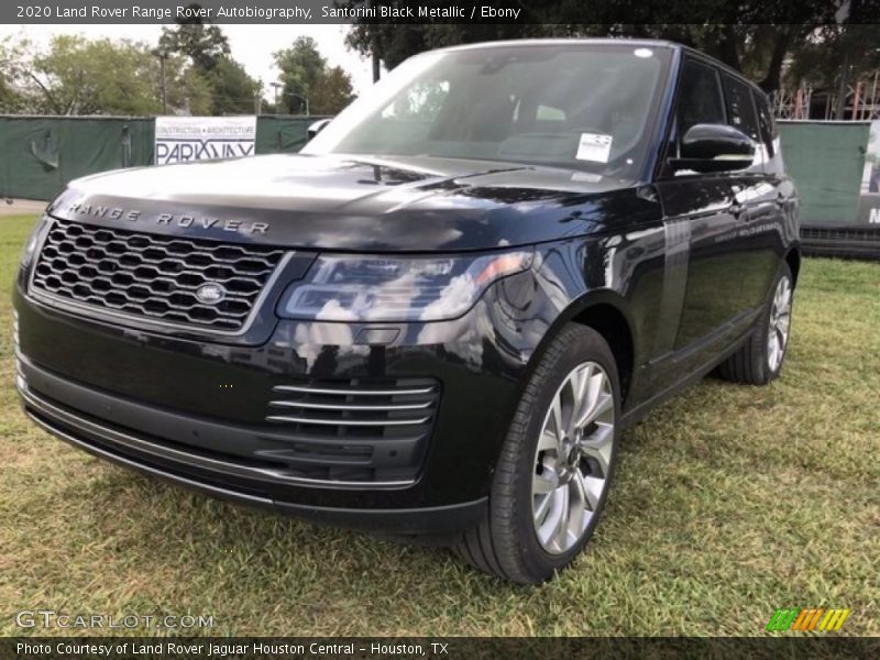 Santorini Black Metallic / Ebony 2020 Land Rover Range Rover Autobiography