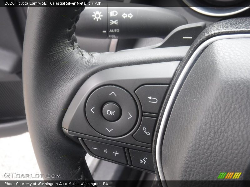Celestial Silver Metallic / Ash 2020 Toyota Camry SE
