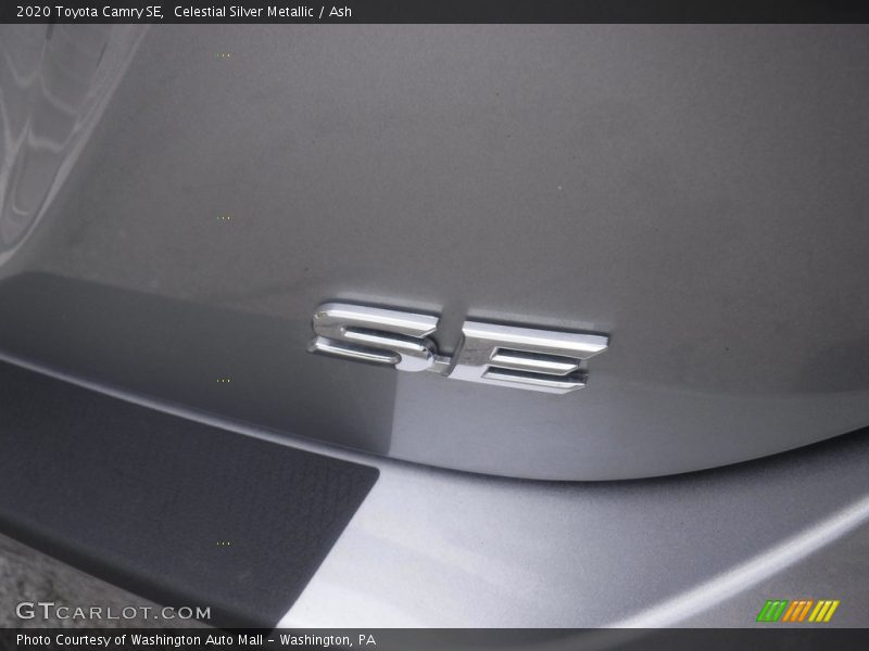 Celestial Silver Metallic / Ash 2020 Toyota Camry SE