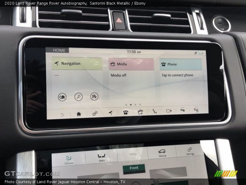 Santorini Black Metallic / Ebony 2020 Land Rover Range Rover Autobiography