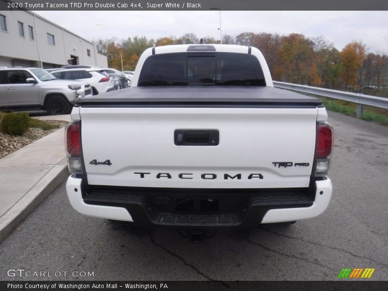 Super White / Black 2020 Toyota Tacoma TRD Pro Double Cab 4x4