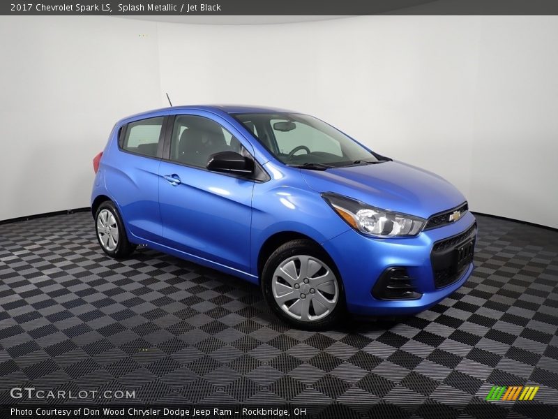 Splash Metallic / Jet Black 2017 Chevrolet Spark LS