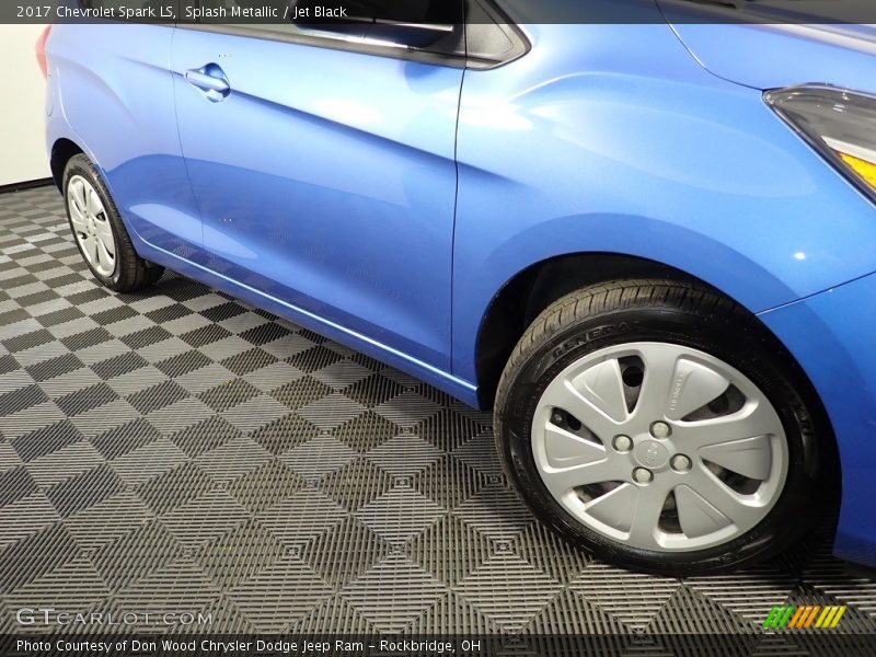 Splash Metallic / Jet Black 2017 Chevrolet Spark LS
