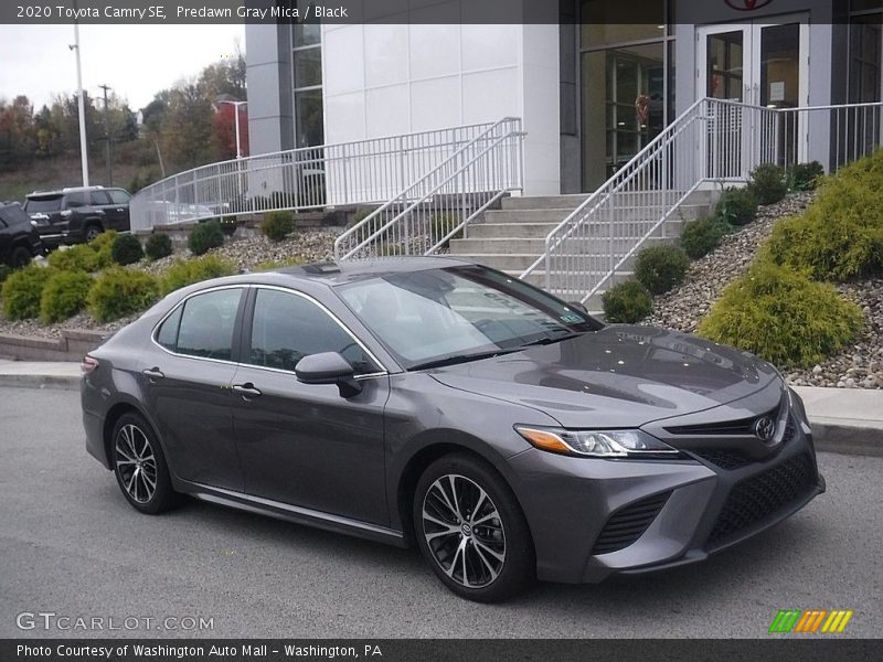 Predawn Gray Mica / Black 2020 Toyota Camry SE