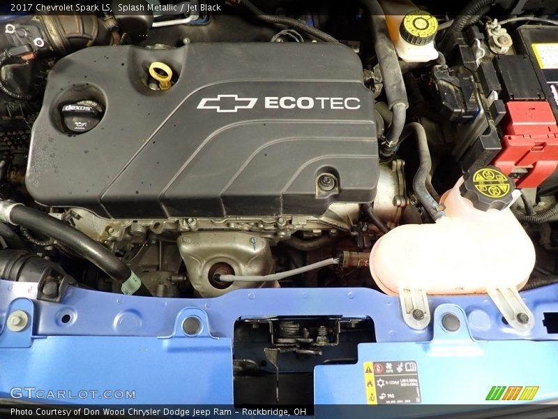 Splash Metallic / Jet Black 2017 Chevrolet Spark LS