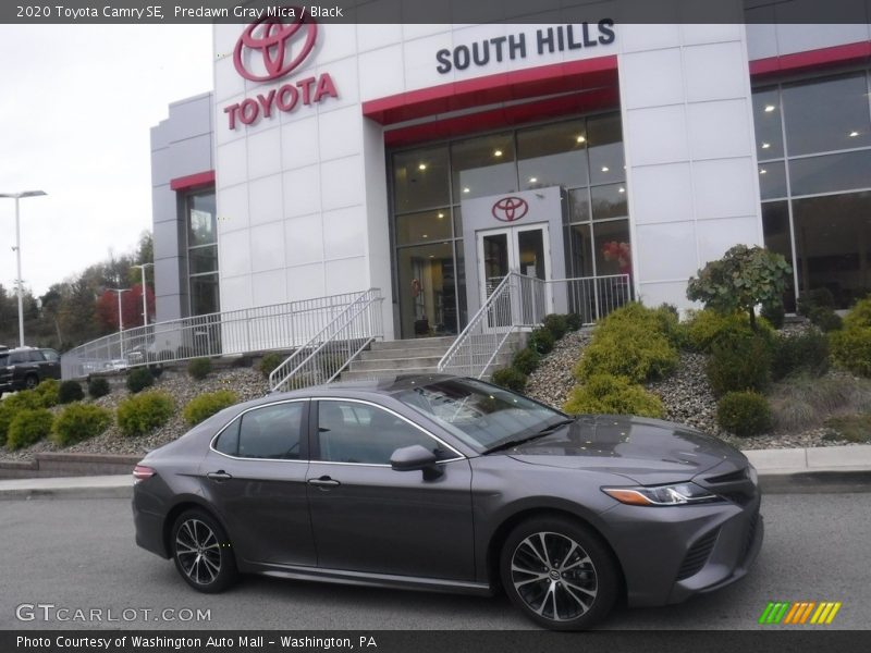 Predawn Gray Mica / Black 2020 Toyota Camry SE