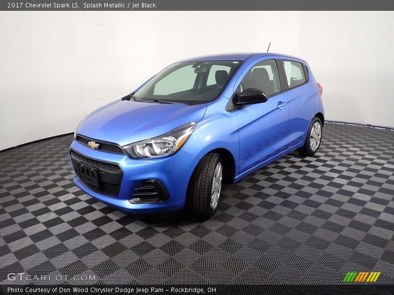 Splash Metallic / Jet Black 2017 Chevrolet Spark LS