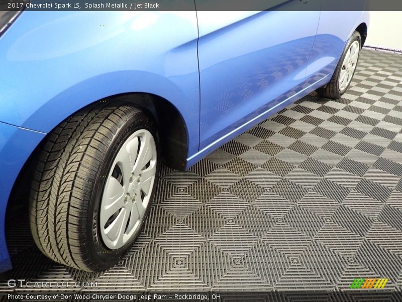 Splash Metallic / Jet Black 2017 Chevrolet Spark LS