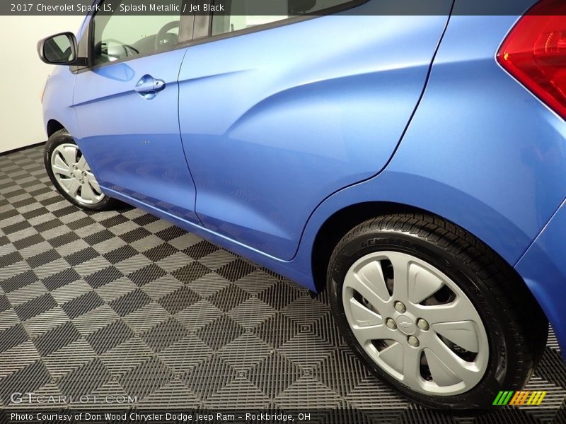 Splash Metallic / Jet Black 2017 Chevrolet Spark LS