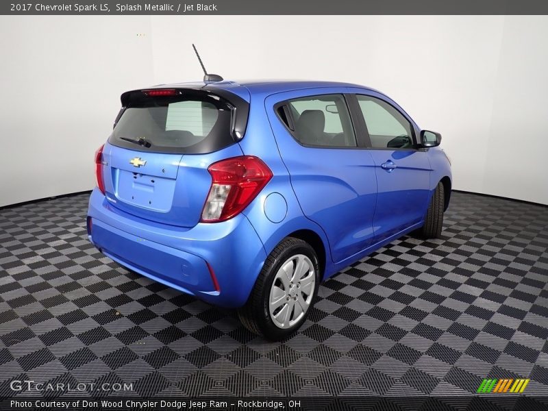 Splash Metallic / Jet Black 2017 Chevrolet Spark LS