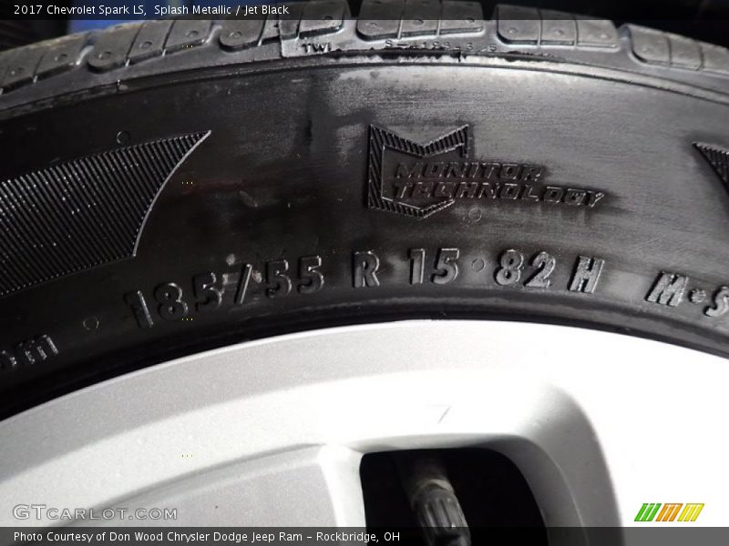 Splash Metallic / Jet Black 2017 Chevrolet Spark LS