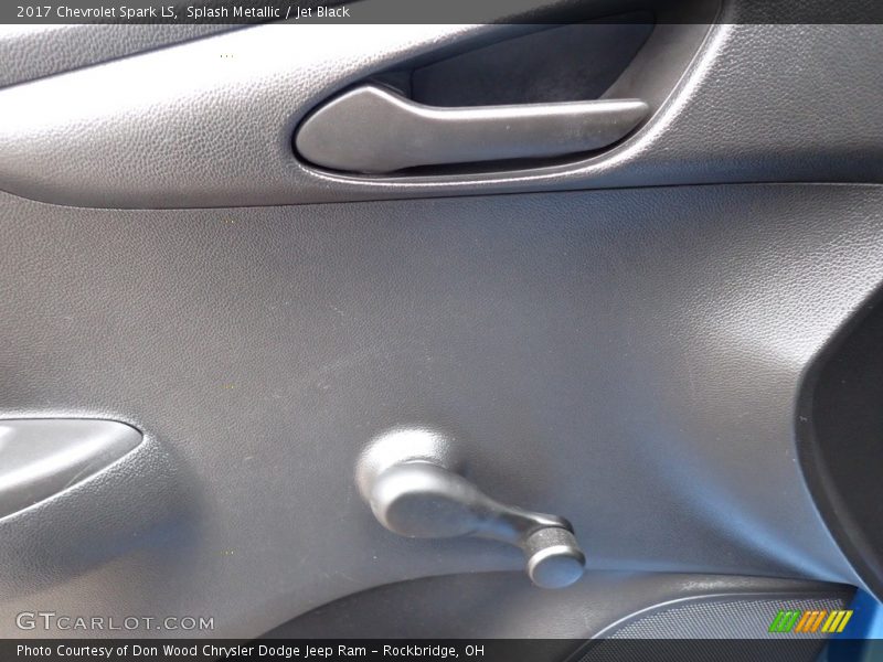 Splash Metallic / Jet Black 2017 Chevrolet Spark LS