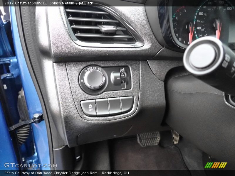 Splash Metallic / Jet Black 2017 Chevrolet Spark LS