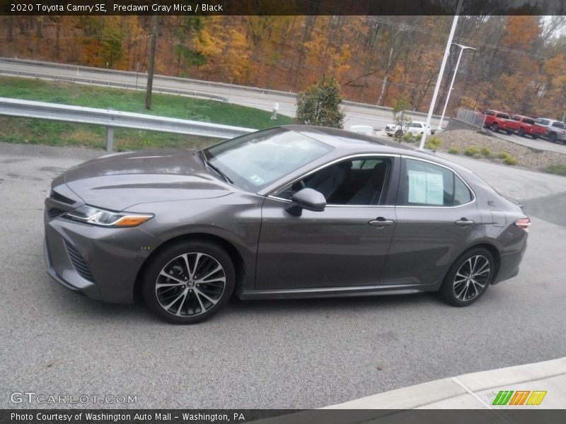 Predawn Gray Mica / Black 2020 Toyota Camry SE
