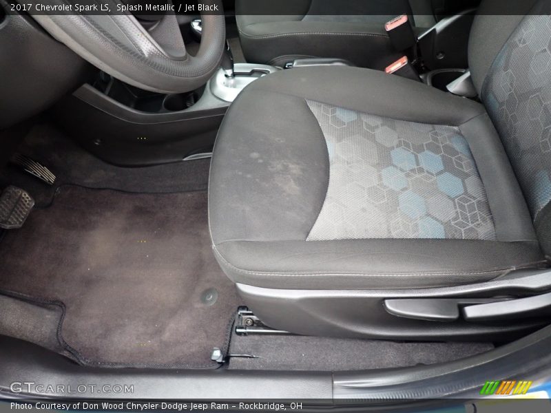 Splash Metallic / Jet Black 2017 Chevrolet Spark LS