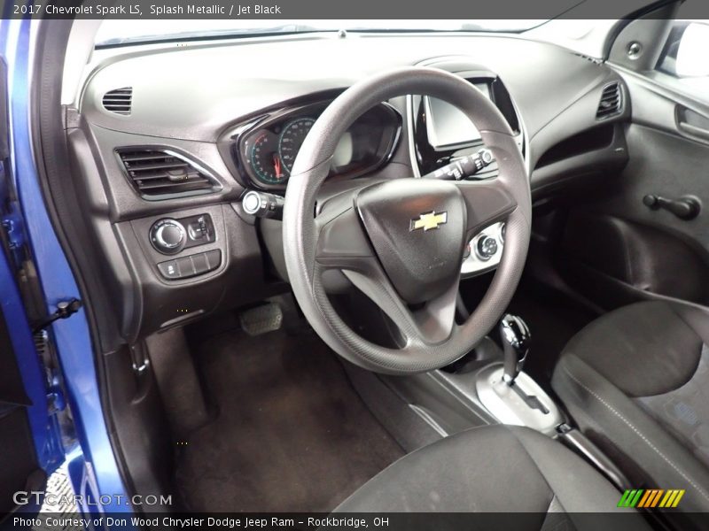 Splash Metallic / Jet Black 2017 Chevrolet Spark LS