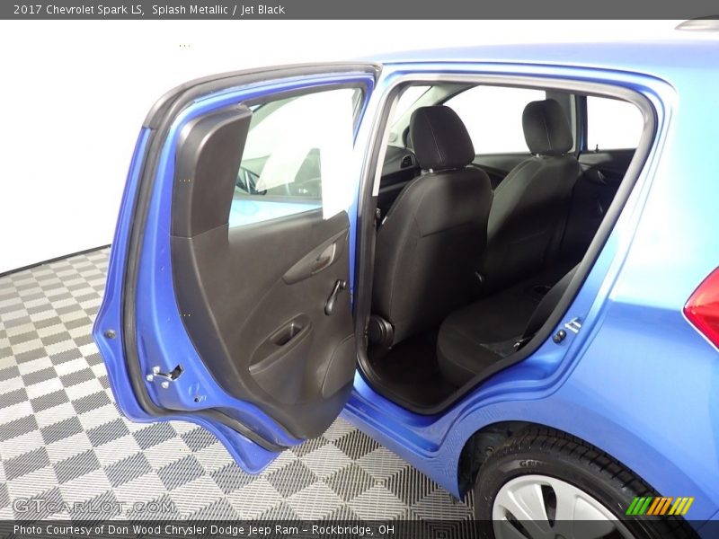 Splash Metallic / Jet Black 2017 Chevrolet Spark LS