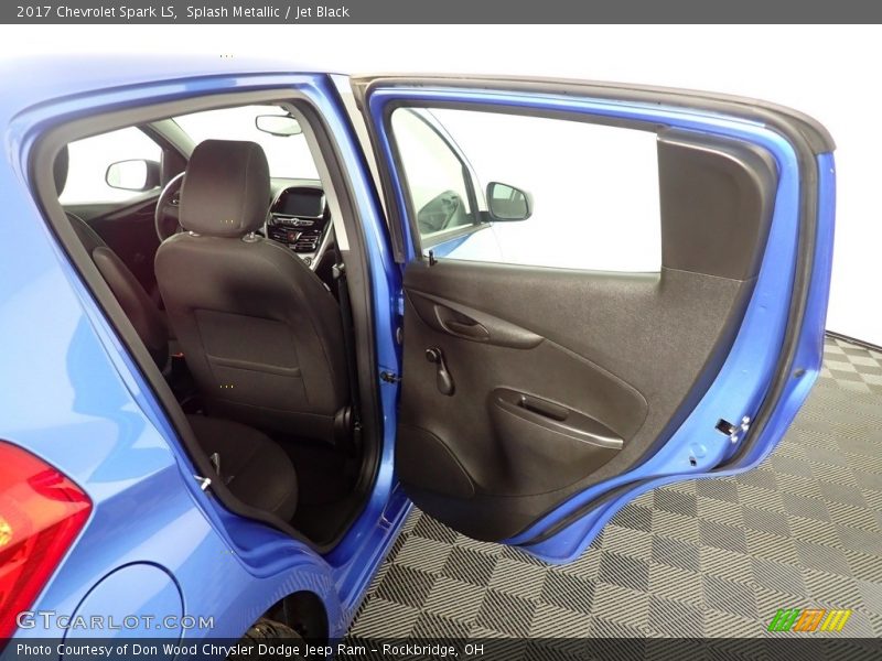 Splash Metallic / Jet Black 2017 Chevrolet Spark LS
