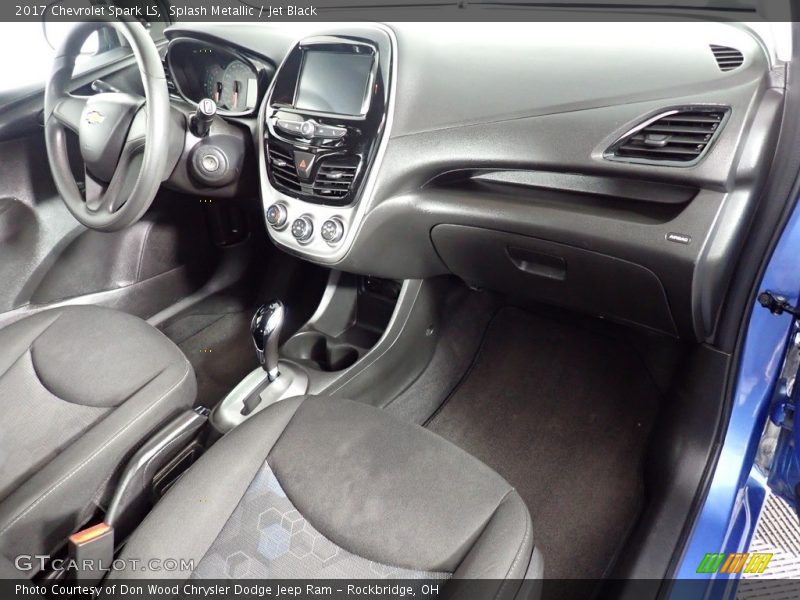 Splash Metallic / Jet Black 2017 Chevrolet Spark LS