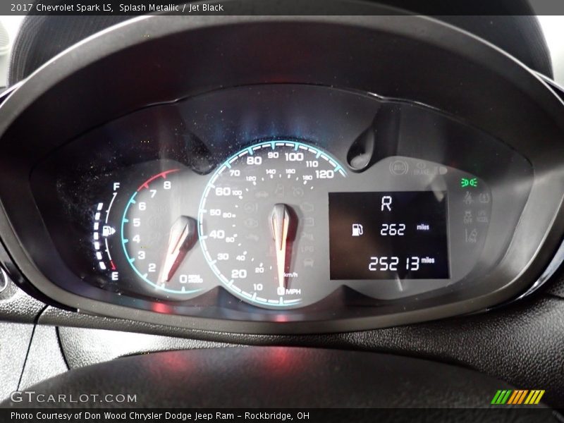 Splash Metallic / Jet Black 2017 Chevrolet Spark LS
