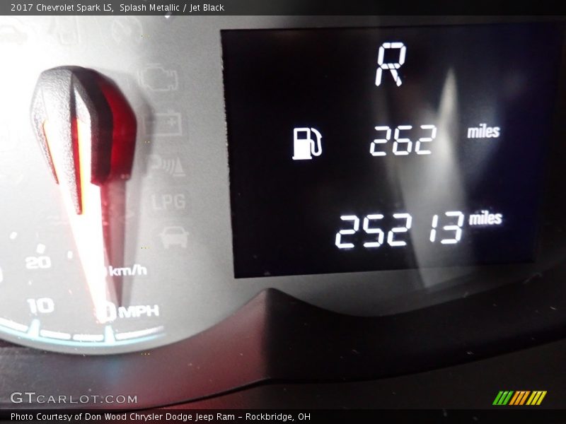 Splash Metallic / Jet Black 2017 Chevrolet Spark LS