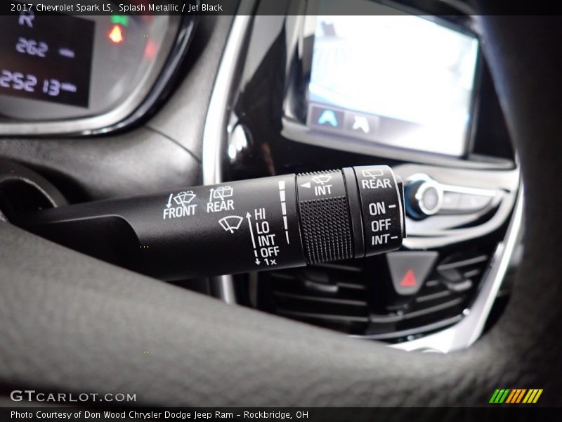 Splash Metallic / Jet Black 2017 Chevrolet Spark LS