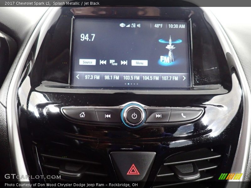 Splash Metallic / Jet Black 2017 Chevrolet Spark LS