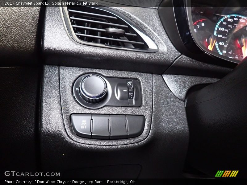 Splash Metallic / Jet Black 2017 Chevrolet Spark LS