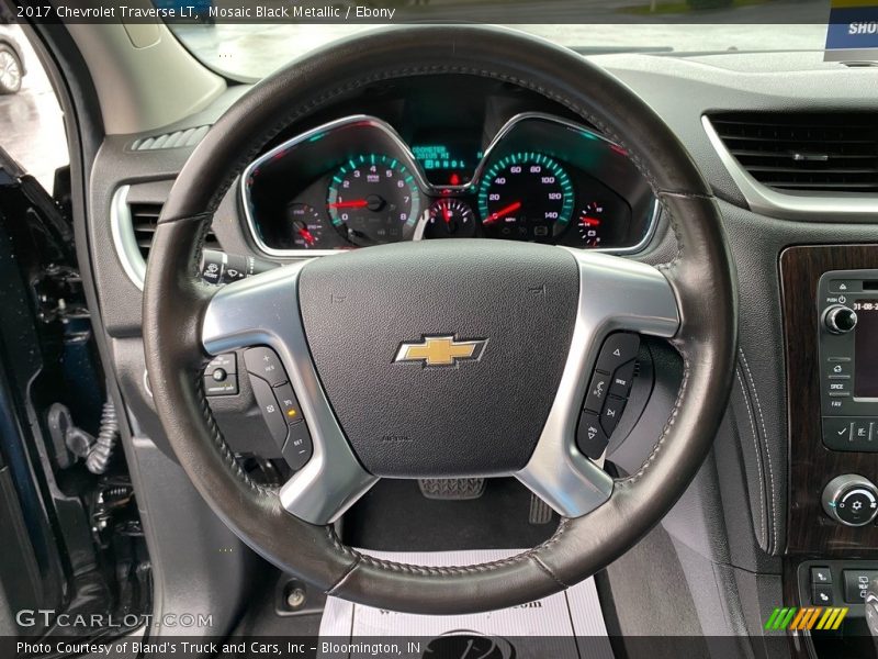 Mosaic Black Metallic / Ebony 2017 Chevrolet Traverse LT