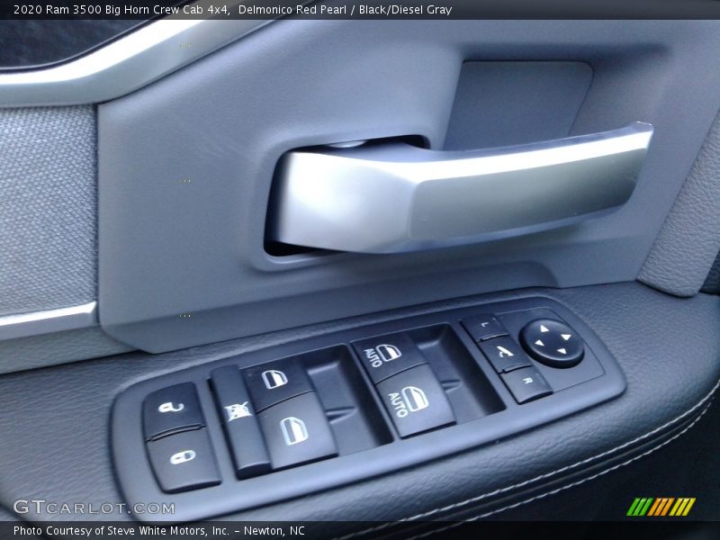 Delmonico Red Pearl / Black/Diesel Gray 2020 Ram 3500 Big Horn Crew Cab 4x4