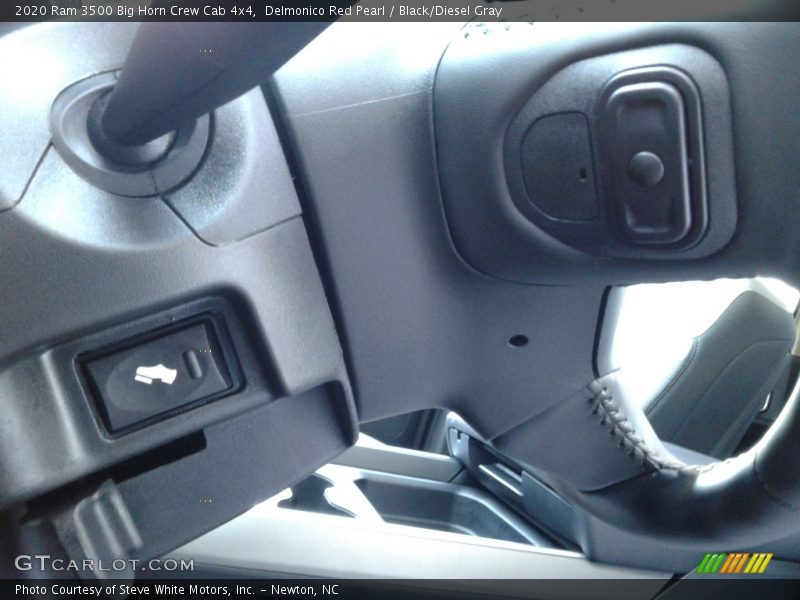 Delmonico Red Pearl / Black/Diesel Gray 2020 Ram 3500 Big Horn Crew Cab 4x4