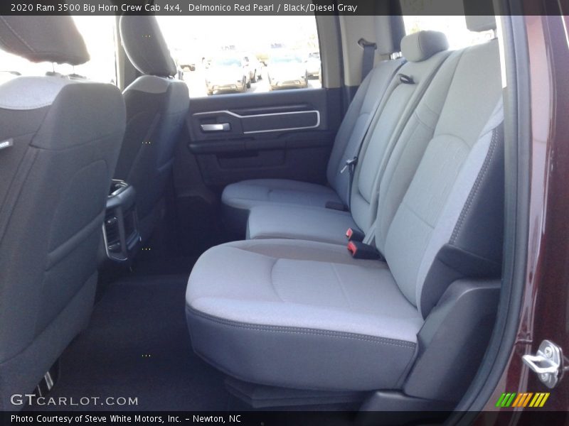 Delmonico Red Pearl / Black/Diesel Gray 2020 Ram 3500 Big Horn Crew Cab 4x4