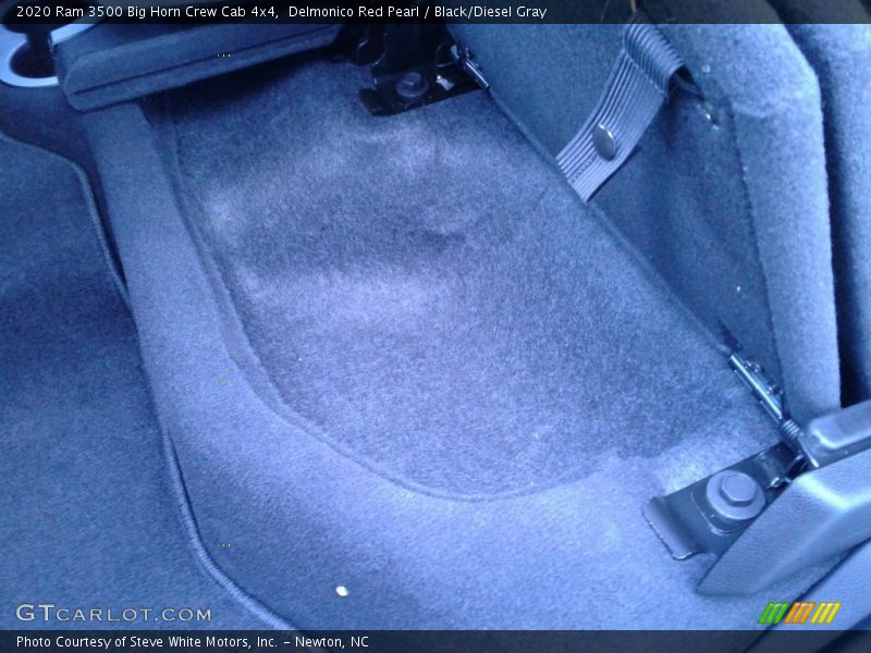 Delmonico Red Pearl / Black/Diesel Gray 2020 Ram 3500 Big Horn Crew Cab 4x4