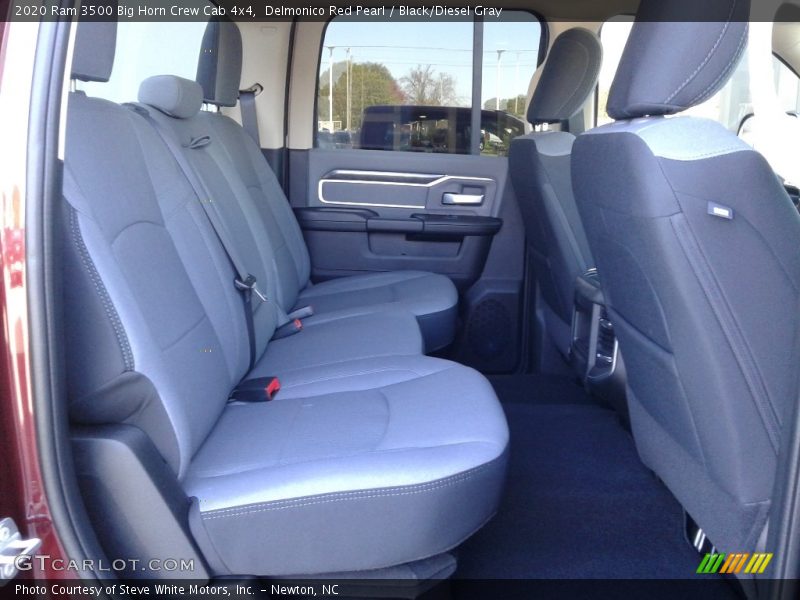 Delmonico Red Pearl / Black/Diesel Gray 2020 Ram 3500 Big Horn Crew Cab 4x4