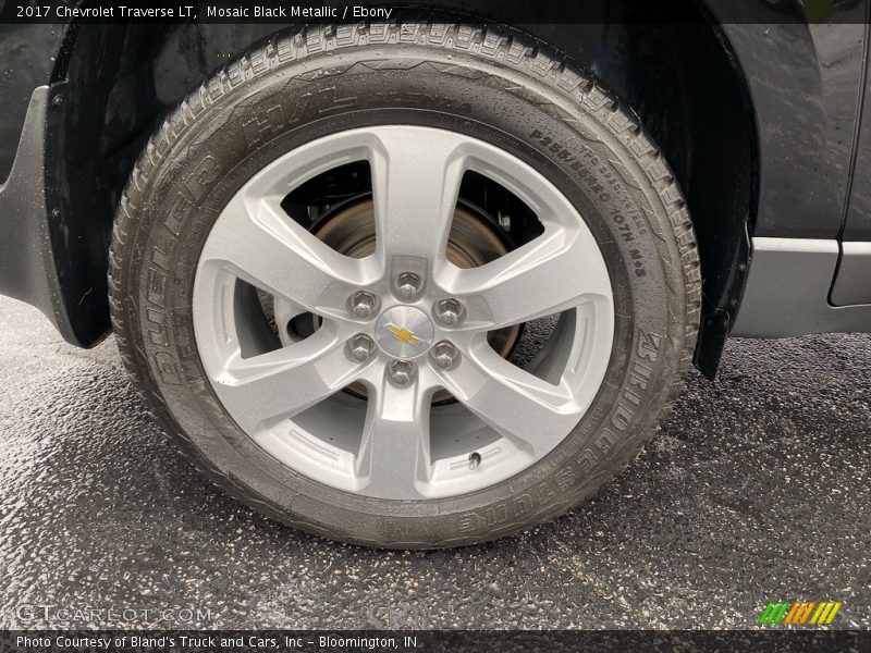 Mosaic Black Metallic / Ebony 2017 Chevrolet Traverse LT