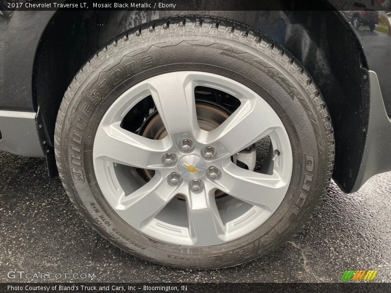 Mosaic Black Metallic / Ebony 2017 Chevrolet Traverse LT