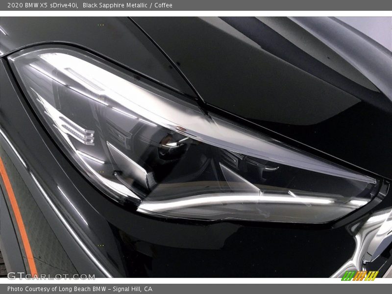 Black Sapphire Metallic / Coffee 2020 BMW X5 sDrive40i