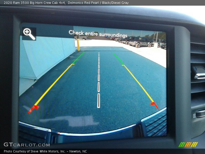 Delmonico Red Pearl / Black/Diesel Gray 2020 Ram 3500 Big Horn Crew Cab 4x4