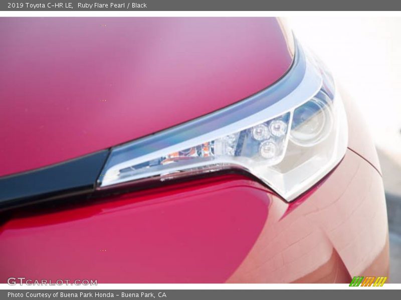 Ruby Flare Pearl / Black 2019 Toyota C-HR LE