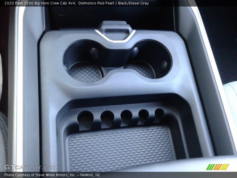 Delmonico Red Pearl / Black/Diesel Gray 2020 Ram 3500 Big Horn Crew Cab 4x4