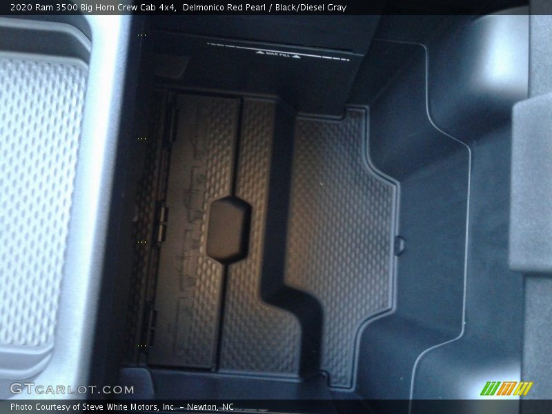 Delmonico Red Pearl / Black/Diesel Gray 2020 Ram 3500 Big Horn Crew Cab 4x4