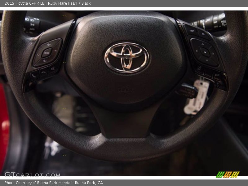 Ruby Flare Pearl / Black 2019 Toyota C-HR LE