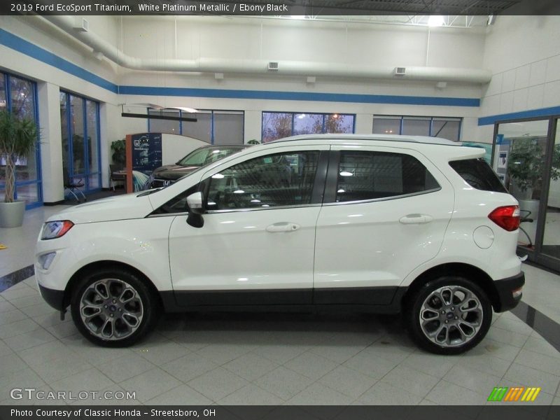 2019 EcoSport Titanium White Platinum Metallic