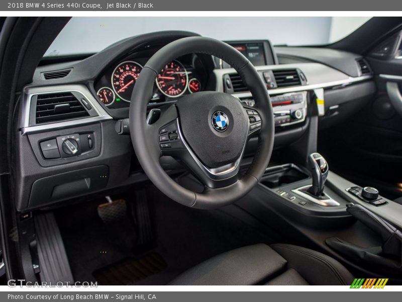  2018 4 Series 440i Coupe Black Interior