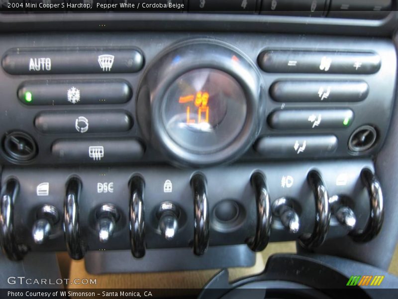 Pepper White / Cordoba Beige 2004 Mini Cooper S Hardtop