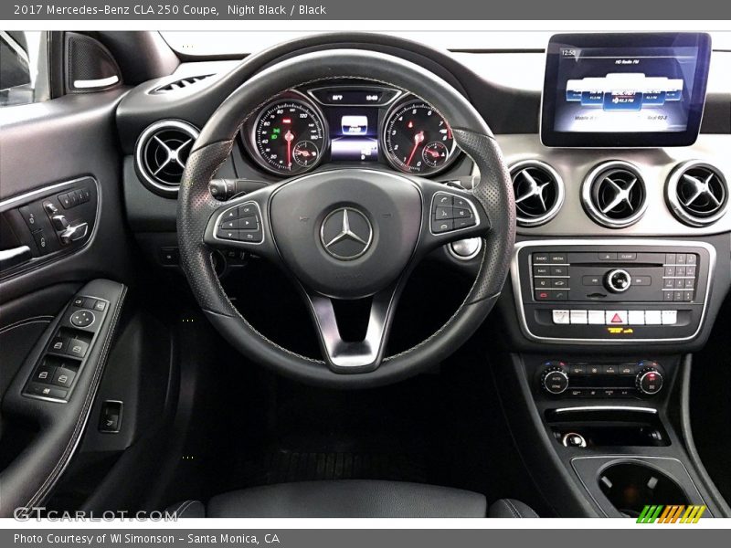 Night Black / Black 2017 Mercedes-Benz CLA 250 Coupe