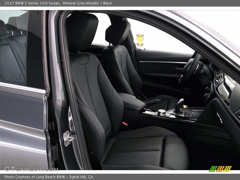 Mineral Grey Metallic / Black 2017 BMW 3 Series 330i Sedan
