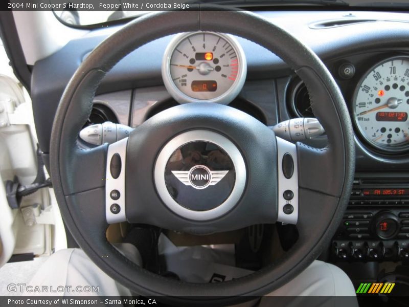 Pepper White / Cordoba Beige 2004 Mini Cooper S Hardtop